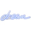LED Dream Neon Lighted Wall Sign - 17" - Blue