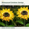 Solar Flower Lights for Garden Decor – Waterproof LED Rose