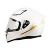 OTS Dual Clear & Tinted Visor Full Face DOT Motorcycle