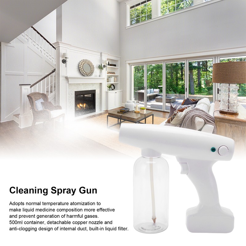 HL2101 500ml Nanometer Atomizer Adjustable Cleaning Electric Sprayer for Home