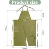 LYCN Pottery Split Leg Aprons, Full Coverage Cotton Canvas Potters