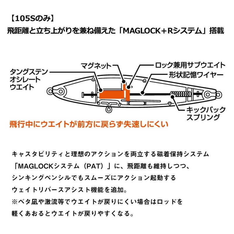 DAIWA Chivas Pencil Moissanite Switch Hitter 65S Adelble Pin Sardine