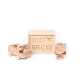 eco-bricksレーザー刻印ボックス、45ピース…