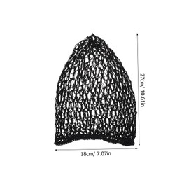 Baluue Women Crochet Hair Net Soft Rayon Mesh Hair Wrap for Sleeping Comfortable and for Daily Use and Special Occasions