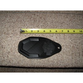 NEW Motorcycle Harley Davidson hard plastic Kick Stand Plate Or Coaster GARAGE