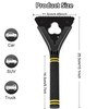 TuoYi Snow Scraper for Car Windshield, Ice Snow and Frost
