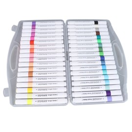 36 Colors Acrylic Paint Marker Pens High Coverage Power Triangular Shell Acrylic Markers for DIY Canvas Stone Glass