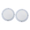 KONTONTY 2pcs Mesh Speaker Cover Audio Speaker Covers Protective Decorative