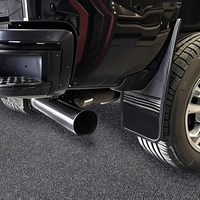Floshine Diesel Exhaust Elbow Tip, Side Exit Exhaust Tip, chromed