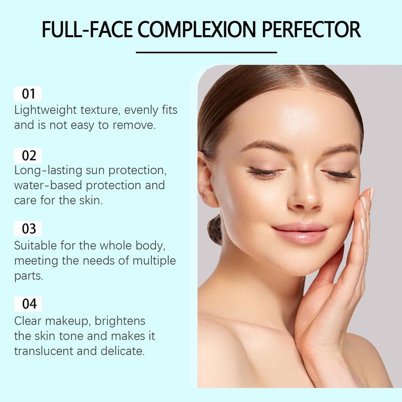Natural Hydrating Camo Concealer, SPF 30 All Over Complexion Perfector,