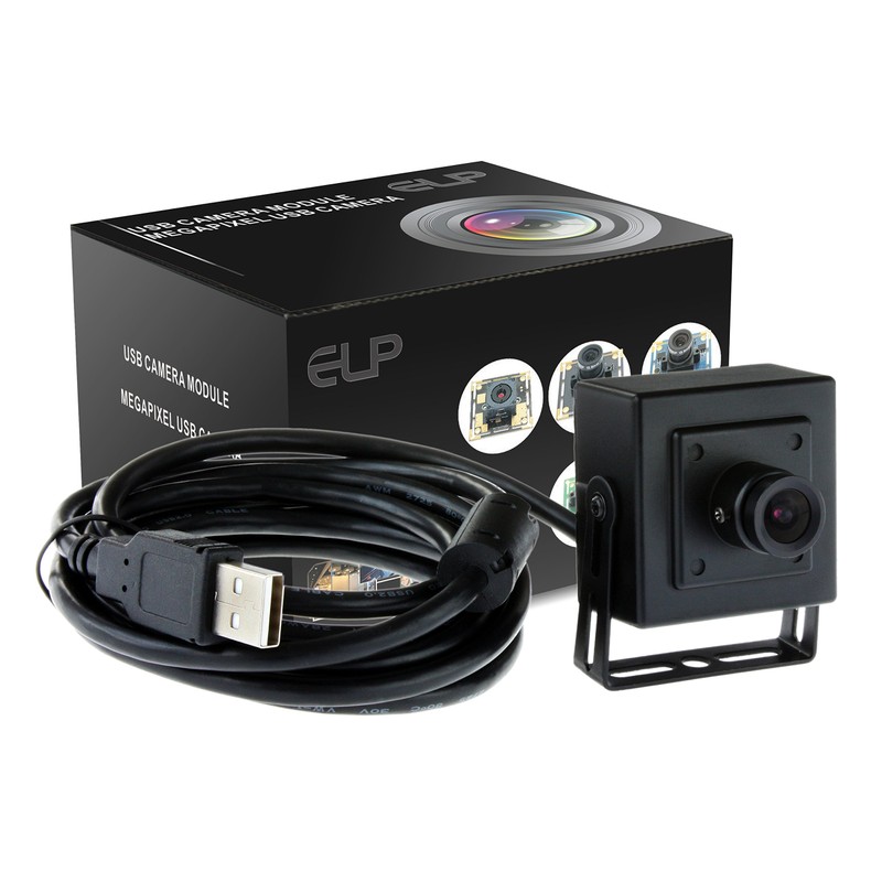 ELP 2.1mm Wide Angle Small Usb Camera for home or