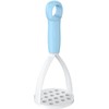 Yellow Plastic Potato Masher with Handle,Potato Masher Potatoes Mud Pressure