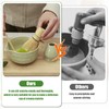 Handcrafted Bamboo Matcha Whisk Set, Ceramic Matcha Bowl with Pouring