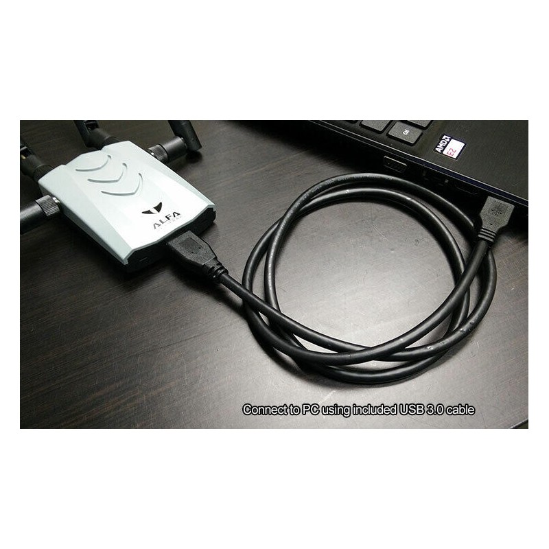 Alfa AWUS1900 802.11ac 1900Mbps Dual Band 2.4/5Ghz Wi-Fi USB Adapter