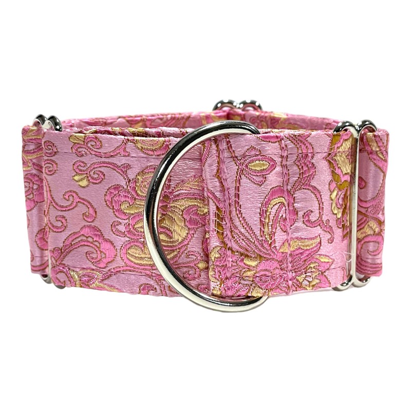 Extra Soft Martingale Dog Collar for Greyhound Saluki Whippet and