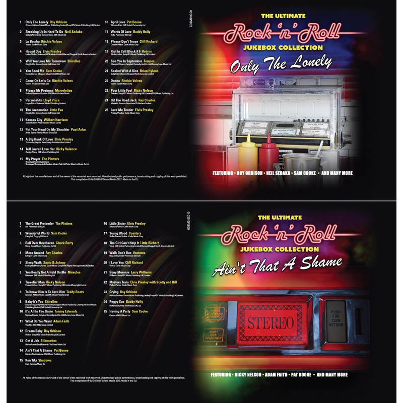 The Ultimate Rock 'n' Roll Jukebox Collection 250 Hits