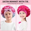 Kids Bonnets for Girls, Silk Bonnet for Kids,Toddler Bonnet for