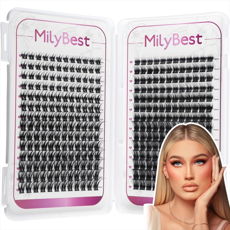 US Local Stock DIY Segment Eyelashes Individual Lash Extension Mega