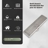 Linear Shower Drain,Large Drainage Capacity Stainless Steel Linear Drain,Effective Unpleasant