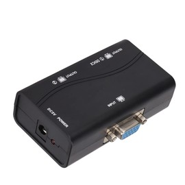 VGA Splitter 1 in 2 Out USB Powered VGA Duplicator 250MHz 1920x1440 1080P Video Splitter for Screen Duplication