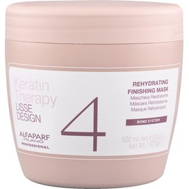 ALFAPARF MILANO Lisse Design Keratin Therapy Mascarilla Hidratante (Tamaño Salón) 500ml/17.63oz
