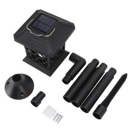 Solar Flame LED Lights Simulation Flickering Flame Grid Shape for Outdoor Garden Lantern Landscape Light