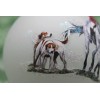 H047 Hand-made Christmas Ornament horse - fox hounds & hunter