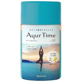 Baskrin Ayuru Time Neroli & Lemon Scent, Body 25.4 oz (720 g), Bath Salt, Bath Additive