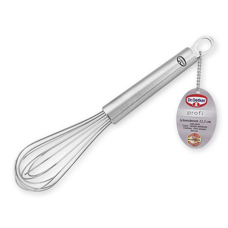 Dr.Oetker Egg-Whip Profi 25 cm in Silver, Stainless Steel 25