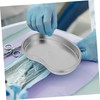KOMBIUDA Stainless Steel Tray Emesis Basin Reusable Leakproof Metal Utility
