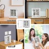 Anxiety Mini Bookshelf Ornament, Miniature Display Bookshelf with 200Pcs Mini
