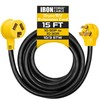 Iron Forge Cable 15 Ft Dryer/EV Extension Cord - 10-30P