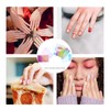 Healeved 11 Hojas Arte De Uñas Pegatinas Holográfico Calcomanías De