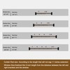 Heavy Duty Curtain Rods for Windows 18 to 88 Inch,