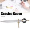 Spacing Gauge Adjustable Wing Divider Leather Craft Drawing Compasses Woodworking