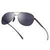Epavouos Polarised Sunglasses Ultralight Metal Material UV400 Aviator Glasses Style,
