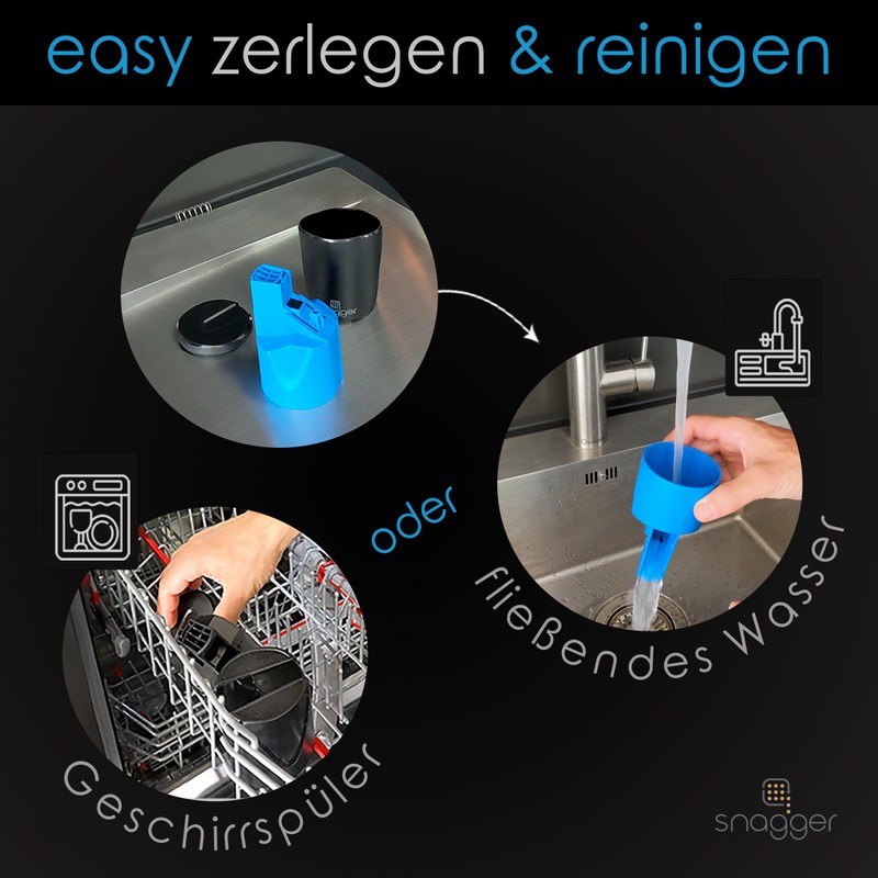 snagger - The snack dispenser // Clean hands when snacking
