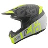 FC-Moto Flex Motocross Helmet, Black/Yellow, XL