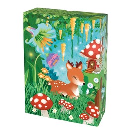 ARTISTA 9301949 Craft Set Glitter Snow Globe Deer, DIY Kit for Children, Creative Set from 6 Years