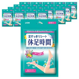 Rest time cooling sheets, 6 pieces, 20 sheets / 휴족시간 쿨링시트, 6개입, 20개