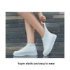 Waterproof reusable TPE shoe cover stretchable non-slip shoe cover multipurpose