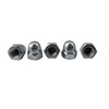 M8 Dome Hex Nuts Zinc Plated Steel Domed Hexagon Head