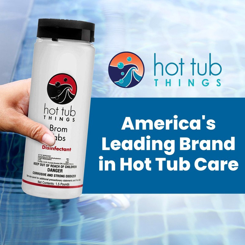 Hot Tub Things Bromine Tablets for Hot Tub & Spa
