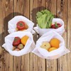 Set 24pzs Bolsas Ecológicas Reutilizables Malla Lavables para Guardar Fruta