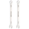 sourcing map 2pcs Thin Combination Wrench Metric 5.5mm 6-Point Ended