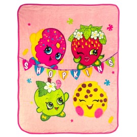 Shopkins Silky Soft Throw