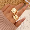 ÌF ME Gold Rings for Women Non Tarnish, 18K Gold