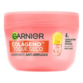 Gel Hidratante Toque Seco Antiarrugas Con Colágeno 85g Garnier