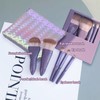 5 Make-Up-Pinsel Und 1 Mini-Aufbewahrungstasche, Make-Up-Pinsel-Set Mit Spiegel, Beauty-Tools, Tragbare
