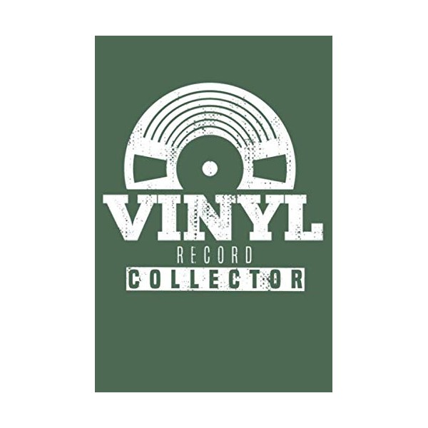 Vinyl Record Collector: Lined Notebook Journal for LP Collectors